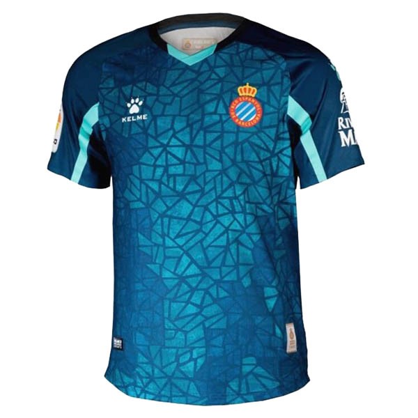 Tailandia Camiseta RCD Español Segunda Equipación 2020-2021 Azul